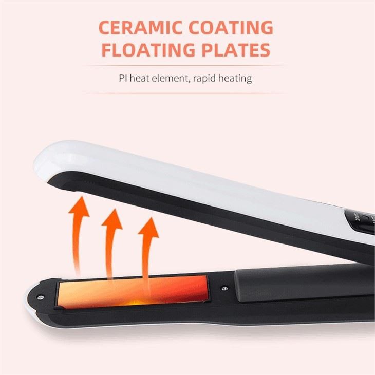 Lisseur de cheveux de voyage sans fil rechargeable par USB