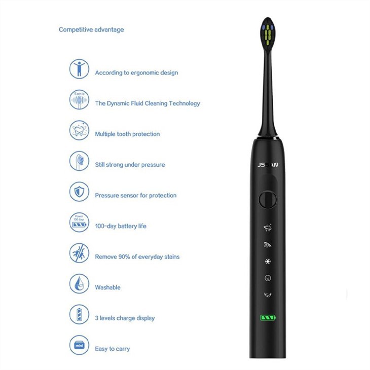 Recharge USB Brosses à dents électriques Sonic