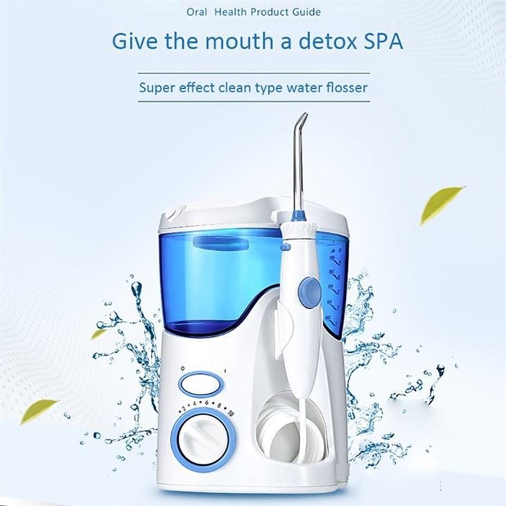 Machine à jet d'eau de soie dentaire