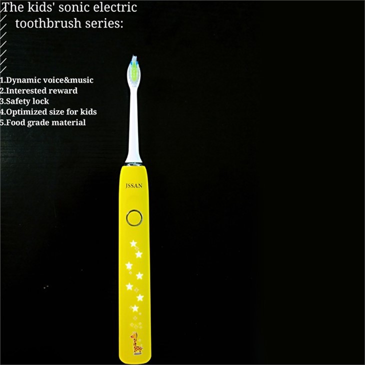 Brosse à dents électrique Les dents des enfants nettoient les dents