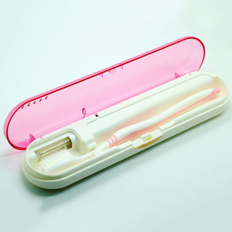 Boîte de désinfecteur de brosse à dents de voyage