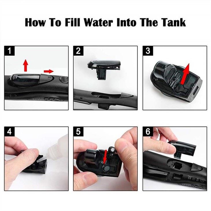 Lisseur à vapeur avec réservoir d'eau