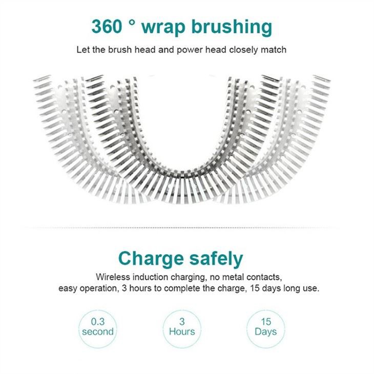 Brosse à dents électrique intelligente paresseuse
